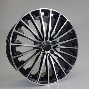 Jantes <span class=keywords><strong>Mercedes</strong></span> W177 W206 W205 W213 W251 Flow Forming pour Benz <span class=keywords><strong>Classe</strong></span> A/<span class=keywords><strong>C</strong></span>/E/S <span class=keywords><strong>AMG</strong></span>/<span class=keywords><strong>Classe</strong></span> E Face Usinée Noire Lèvre Usinée Noire - Product Image 2