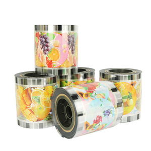 Film d'étanchéité pour gobelets en plastique pp Film d'étanchéité pour gobelets à bulles de thé imprimé personnalisé Film d'étanchéité pour gobelets <span class=keywords><strong>90</strong></span> 95 Diamètre pp Gobelets pour bulles de thé - Product Image 4