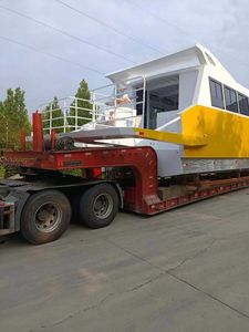 Nouvelle condition de 75 passagers pour le transport maritime et fluvial Catamaran à hydroglisseur en aluminium de 15m Ferry de passagers - Product Image 4