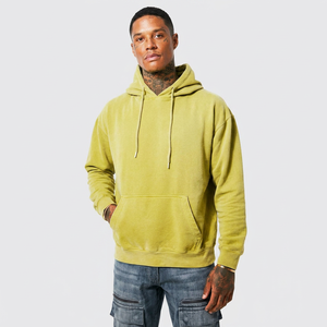 Sudadera con capucha premium 2025 con media cremallera, 100% algodón, oversize, hombros caídos, personalizada, para invierno, con bloques de color, estampado digital y efecto velour - Product Image 1