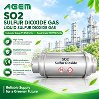Dioxyde de soufre liquide gazeux de qualité industrielle et alimentaire, pureté 99,9 % 99,999 % SO2