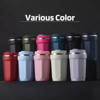 Gobelets isothermes à double paroi avec couvercle intelligent LED de 380 ml, gobelets à café personnalisés de 510 ml, gobelets à eau en métal de 25 oz, sans fuite