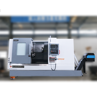 Nouveau tour CNC horizontal à banc incliné TCK600DY de moyenne capacité, commande GSK, 3 axes, broche simple, porte-outils à 12 postes, haute précision