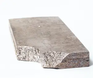 Matériaux de terres rares lingots de Bismuth 4N, prix d'usine, haute pureté 99.99% Bismuth, lingot métallique pour alliage à faible point de fusion