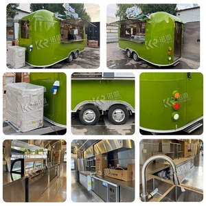 Remolque de Comida Móvil Personalizado 2025, Totalmente Equipado, para Pizza, Mariscos, Kebab, Restaurante Móvil, Carrito de Hot Dogs - Product Image 2