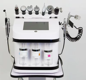 เครื่องฟื้นฟูผิวหน้า 10in1 Hydra Oxygen พร้อมไมโครเดอร์มาเบรชั่น H2O2 Aqua Clean สำหรับความงามและการดูแลส่วนบุคคล - Product Image 2