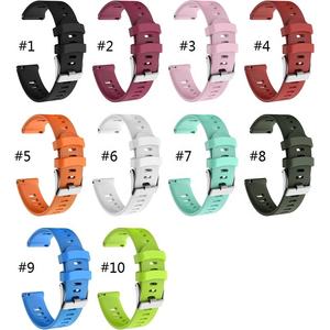 <span class=keywords><strong>Correa</strong></span> de silicona deportiva para <span class=keywords><strong>reloj</strong></span> <span class=keywords><strong>Garmin</strong></span> Forerunner, 245, 645, enfoque de música, S40, <span class=keywords><strong>vivoactive</strong></span> 3, entrenador, vivove, APAC <span class=keywords><strong>HR</strong></span> - Product Image 6