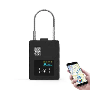 G360N 전자 IoT 추적기 GPS NFC 컨테이너 씰 자물쇠 알람 SMS/BT 스마트 잠금 장치