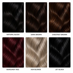 ครีมย้อมผมถาวรสีเทา ปราศจากแอมโมเนีย พร้อมหวีบีบใช้ง่าย แบรนด์ส่วนตัว ระดับมืออาชีพ - Product Image 5