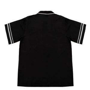 เสื้อเชิ้ตแขนสั้นลำลองผู้ชาย ผ้าซาติน ติดกระดุม ระบายอากาศได้ดี ผ้าถักลายพิมพ์ดิจิทัล สำหรับฤดูร้อน โพลีเอสเตอร์ 100% แบบชิ้นเดียว - Product Image 4