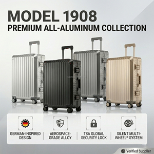 <span class=keywords><strong>Valigia</strong></span> in Lega di Alluminio Argento OEM Direttamente dalla Fabbrica, 20-29 Pollici, Trolley in Metallo Senza Cerniera Resistente per Bagagli da Stivare - Product Image 2