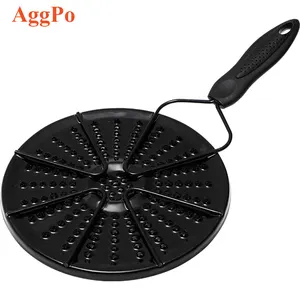 Gas stove heating conduction plate enamel pot anti-burning black gas stove with small pot Uniform heat conduction heating plate