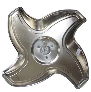 Cubierta de rueda de nuevo diseño de metal de hierro cromado personalización diseño especial forma única para el diseño del cliente