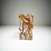 Feuille acrylique décorative sur mesure avec effets 3D - Service de découpe disponible - Unique et accrocheuse pour les expositions d'art