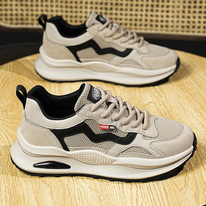 2024 <span class=keywords><strong>zapatillas</strong></span> de deporte transpirables cómodas personalizadas para hombres gran oferta zapatos para caminar personalizados malla superior de moda Primavera otoño antideslizante - Product Image 2
