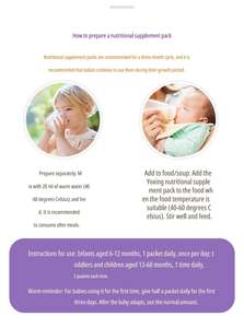 Fórmula <span class=keywords><strong>Infantil</strong></span> Sin Proteínas, Apta para Niños con Alergias a las Proteínas, Múltiples Nutrientes, en Sobres de 1g, 30 Sobres por Caja - Product Image 5