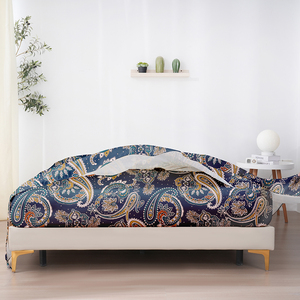 Bán buôn tùy chỉnh sợi nhỏ Paisley mô hình in tấm ga trải giường Bộ 4 cái-số lượng lớn tùy biến Nhà cung cấp - Product Image 2
