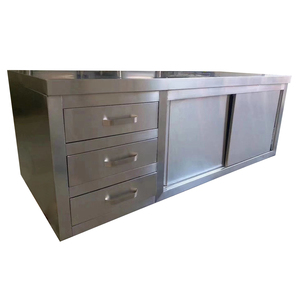Fournitures de restaurant d'hôtel Comptoirs de cuisine en acier inoxydable/Placard/<span class=keywords><strong>Banc</strong></span> de travail avec tiroir personnalisé - Product Image 2