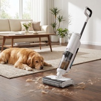 Aspirateur sans fil QS7 RedKey pour sols humides et secs, multi-surfaces, auto-nettoyant, sans fil, laveur de sols, aspirateur à main, pour la maison, la voiture, l'extérieur
