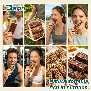 Nueva Línea de Producción Automática de Barras de Proteína - Extrusora Multifuncional de Barras de Cereales de Acero Inoxidable de Grado Alimenticio de 300 kg/h <span class=keywords><strong>Darin</strong></span> - Product Image 6