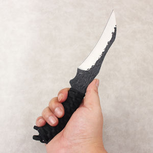 पेशेवर हस्तनिर्मित जाली चाकू प्राचीन उपहार स्टेनलेस स्टील आउटडोर शिकार निश्चित ब्लेड चाकू - Product Image 2