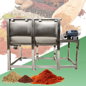 Hoog rendement 5kW U-vormige dubbele lint horizontale menger <span class=keywords><strong>blender</strong></span> 1000L capaciteit voor voedingsmiddelen, chemicaliën, multifunctioneel, automatisch - Product Image 4