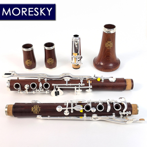 คลาริเน็ต MORESKY Oehler System รุ่น G Tune ตัวเครื่องทำจากไม้โมปาน ผิวเคลือบนิกเกิลซิลเวอร์ ชุบเงิน 20 คีย์ รุ่นปรับแต่งพิเศษ M212 - Product Image 3