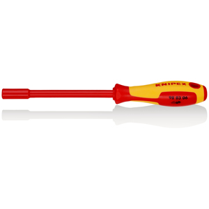 ประแจหกเหลี่ยม Knipex ขนาด 12 มม. ผ่านการทดสอบ VDE ความยาวด้ามจับ 107 มม. - Product Image 1