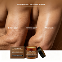 Beurre corporel parfumé pour homme, texture riche, parfum bois d'ambre, hydratation intense, soin des peaux sèches, produit OEM, marque privée, vente en gros