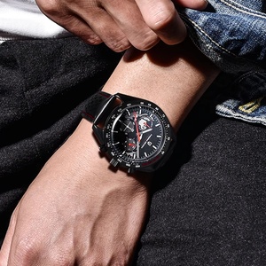 PAGANI DESIGN PD-1779 Watches Chronograph Top Luxury Watch for Men Quartz <b>Wristwatches</b> Chronograph Leather Waterproof Sports - Product Image 3