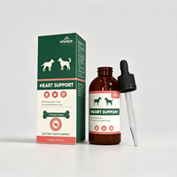 Gotas Líquidas para el Apoyo Cardíaco de Mascotas OEM ODM para Perros y Gatos, Suplemento para la Salud Cardiovascular e Inmunológica, Suplemento Líquido para Mascotas