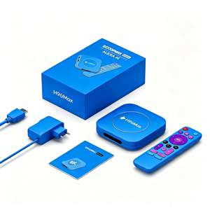 Boîtier TV intelligent Android 4K à prix d'usine, WiFi double bande 2.4G/5G haute vitesse, lecteur multimédia en streaming réseau, décodeur TV - Product Image 5