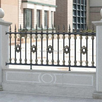 Barrières et rampes de balcon modernes en alliage d'aluminium de haute qualité, avec fonction peignable, pour usage intérieur/extérieur