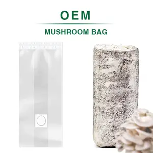 Autoclavable Mushroom Growing Spawn Plastic Large Extra Thick Grow Myco Bag Bulk Substrate Durable Pouch