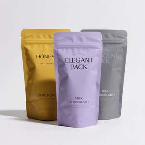 Bolsas de Papel de Aluminio con Fondo Plano Negro de 250g, 500g, 1kg, 2kg para Granos de Café, con Válvula, Grado Alimenticio, Sellado Fuerte, Acabado Mate/Brillante, Personalizables - Product Image 3