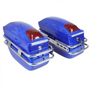 Sacoches rigides ABS K6 / Sacoches latérales de moto 25L avec éclairage et rangement, garantie 1 an - Product Image 5