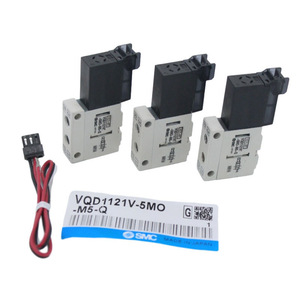 โซลินอยด์วาล์ว VQD1121U 5M M5 แบบควบคุมลมโดยตรง ดีซี 24V 0.1 เมกะปาสคาล ตัวเรือนอะลูมิเนียมหล่อขึ้นรูป - Product Image 2