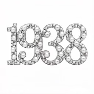 Spilla di Perle Personalizzabile Sorority <span class=keywords><strong>Jack</strong></span> <span class=keywords><strong>Jill</strong></span> Fondato 1938, Emblema Sorority Phi Delta Kappa - Product Image 6