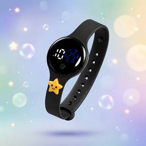 Orologio Digitale per Bambini con Logo Personalizzato, Display LED, Cinturino con Charm 3D a Cartone Animato, Regalo Educativo - Product Image 5