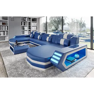 CBMmart新设计现代沙发中式皮革豪华沙发客厅家具