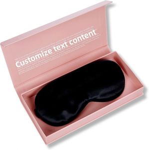 Masque pour les yeux en soie de mûrier 100% pure 16/19/22 mm, impression de logo personnalisée par transfert thermique, design 3D, bienfaits pour la peau, quatre saisons - Product Image 2
