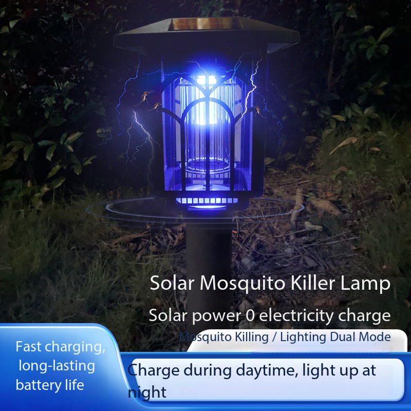 Lámpara antimosquitos Villa de 5 W, LED ultrabrillante