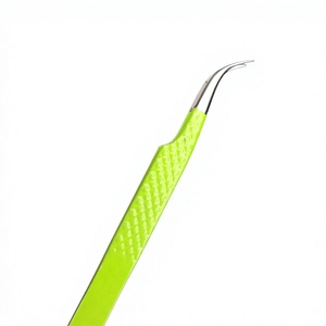 Pinzas para Pestañas con Punta Suave de Acero Inoxidable para Extensiones de Pestañas, Herramienta Profesional para Extensiones de Pestañas 832 - Product Image 5