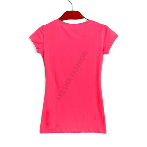 เสื้อยืดลำลองแขนสั้นผ้าฝ้าย120GSM สำหรับผู้หญิงเสื้อยืดผ้านุ่มระบายอากาศได้ดีไซส์ใหญ่พิเศษขายส่งโลโก้ตามสั่ง - Product Image 6