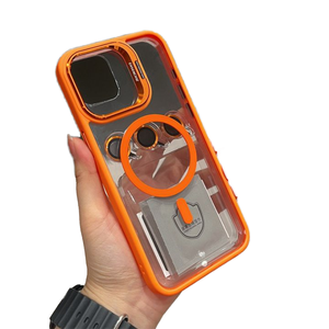 Từ Ống kính bảo vệ trường Hợp Chủ TPU + PC trong suốt chống sốc cho 17/14/16 Pro máy ảnh bảo vệ OPP Túi Frosting - Product Image 2