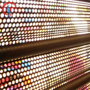 Perforado <span class=keywords><strong>DE</strong></span> <span class=keywords><strong>SEGURIDAD</strong></span> <span class=keywords><strong>DE</strong></span> metal rollo parrilla del obturador - Product Image 3
