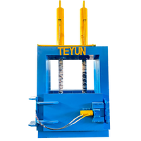 Presse à pneus verticale professionnelle pour le recyclage des pneus