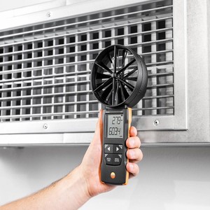 Nouvel Anémomètre Portable Detu Testo417 IP67 pour Systèmes de Climatisation et d'Air Frais, Mesure de Vitesse avec Grand Impeller - Product Image 1