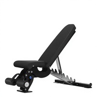 Banc en acier réglable, équipement de fitness robuste, rack de musculation multifonction, banc de musculation pliable, équipement de gym à domicile unisexe