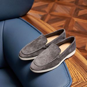 Mocassins décontractés grande taille pour hommes, style britannique, semelle plate, confortables pour la marche en extérieur, rehaussant la taille, collection automne - Product Image 2